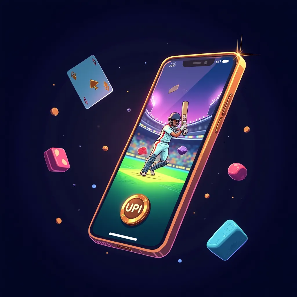 Cartoon app download illustration for cloudbet